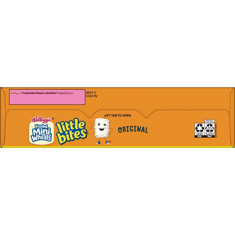 slide 7 of 10, Frosted Mini-Wheats Kellogg's Frosted Mini Wheats Little Bites Cereal - 20.2oz, 20.2 oz