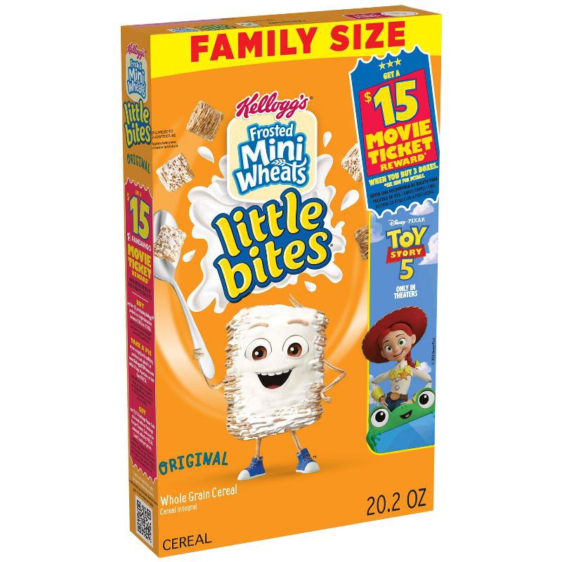 slide 1 of 13, Frosted Mini-Wheats Kellogg's Frosted Mini Wheats Little Bites Cereal - 20.2oz, 20.2 oz