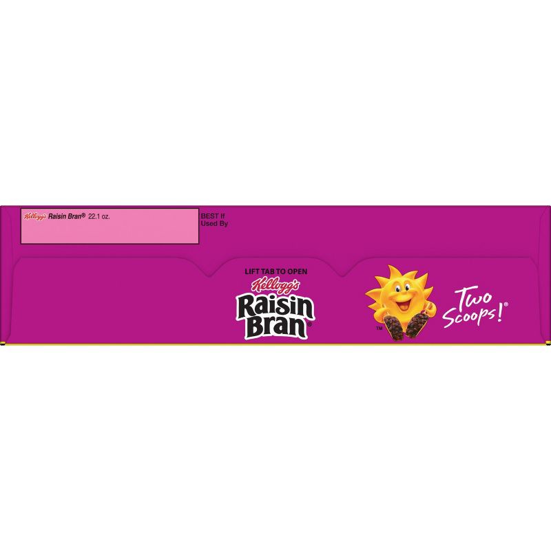 slide 15 of 20, Kellogg's Raisin Bran Cereal - 22.1oz, 22.1 oz