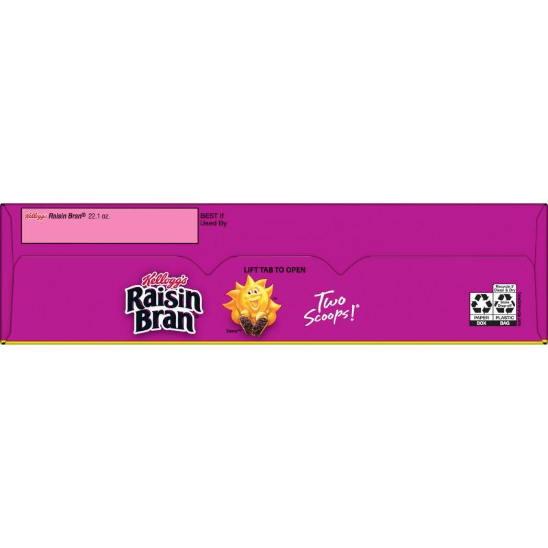 slide 7 of 16, Kellogg's Raisin Bran Cereal - 22.1oz, 22.1 oz