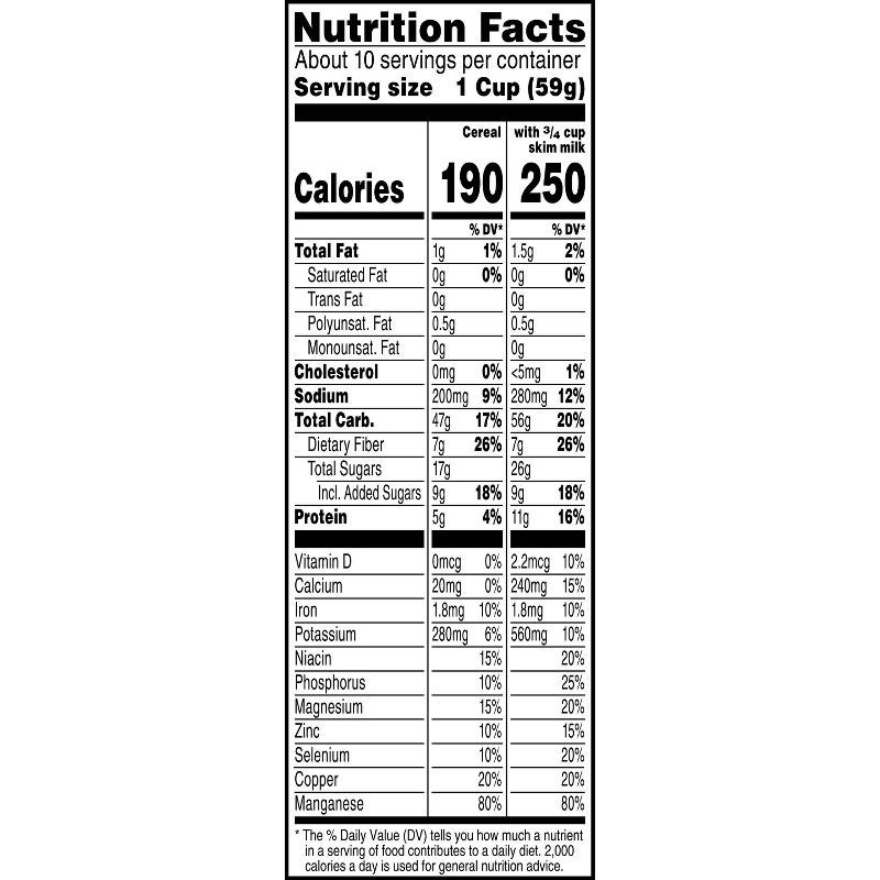 slide 9 of 16, Kellogg's Raisin Bran Cereal - 22.1oz, 22.1 oz