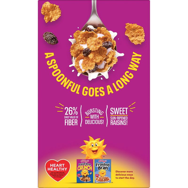 slide 16 of 18, Kellogg's Raisin Bran Cereal - 22.1oz, 22.1 oz