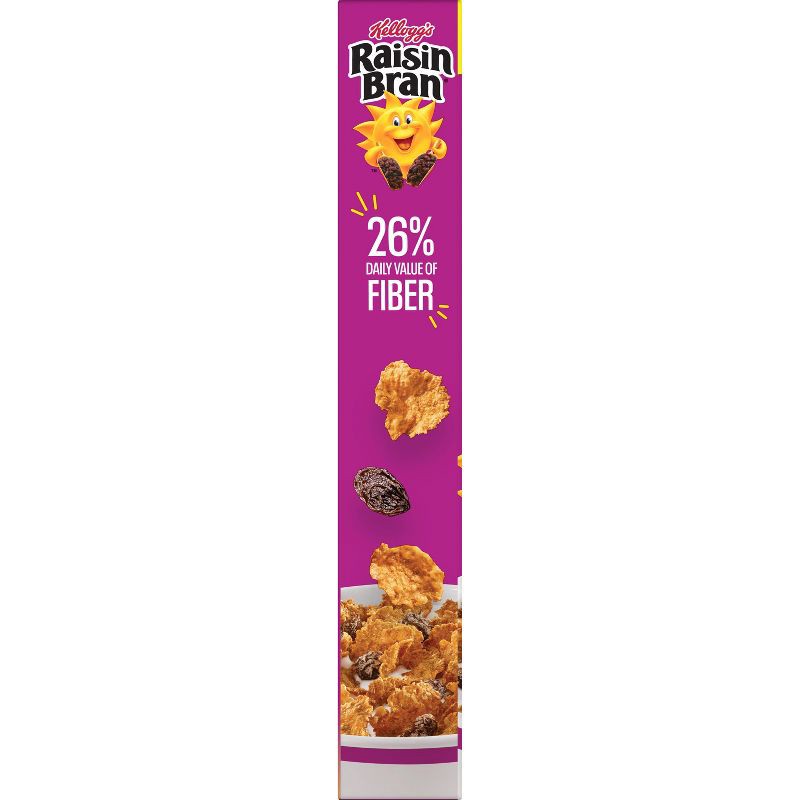 slide 4 of 18, Kellogg's Raisin Bran Cereal - 22.1oz, 22.1 oz