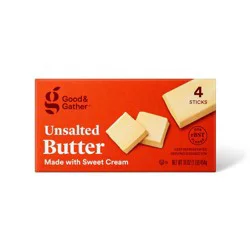 Unsalted Butter - 16oz/4ct - Good & Gather™