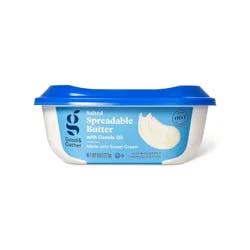 Salted Spreadable Butter with Canola Oil - 8oz - Good & Gather™