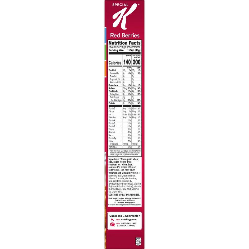 slide 9 of 11, Kellogg's Special K Red Berries Cereal - 11.4oz, 11.4 oz