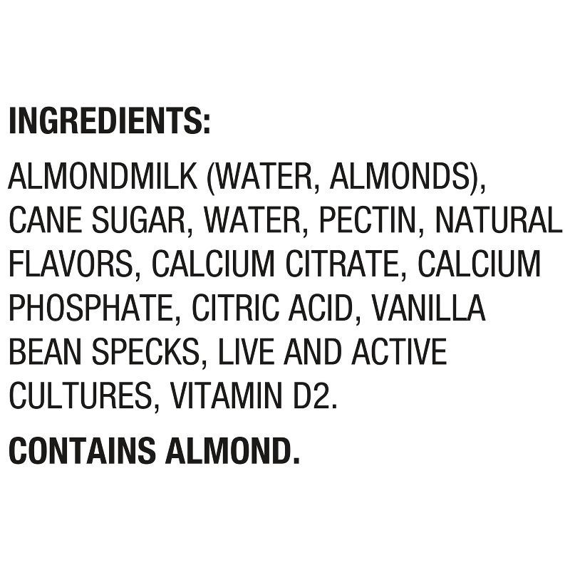slide 9 of 12, Silk Vanilla Almond Milk Yogurt Alternative - 4ct/5.3oz Cups, 4 ct; 5.3 oz