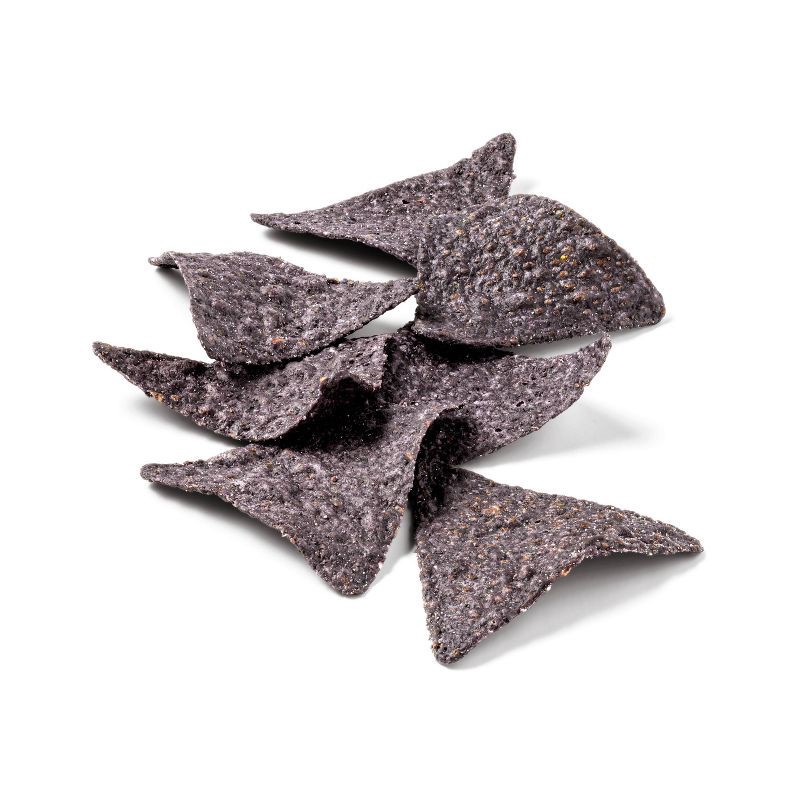 slide 2 of 3, Organic Blue Corn Tortilla Chips - 18oz - Good & Gather™, 18 oz