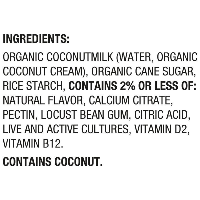 slide 8 of 11, So Delicious Dairy Free Vanilla Coconut Milk Yogurt - 4ct/5.3oz Cups, 4 ct; 5.3 oz