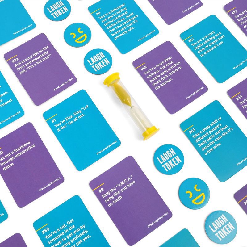 slide 5 of 5, DSS Games You Laugh You're Out Card Game, 1 ct