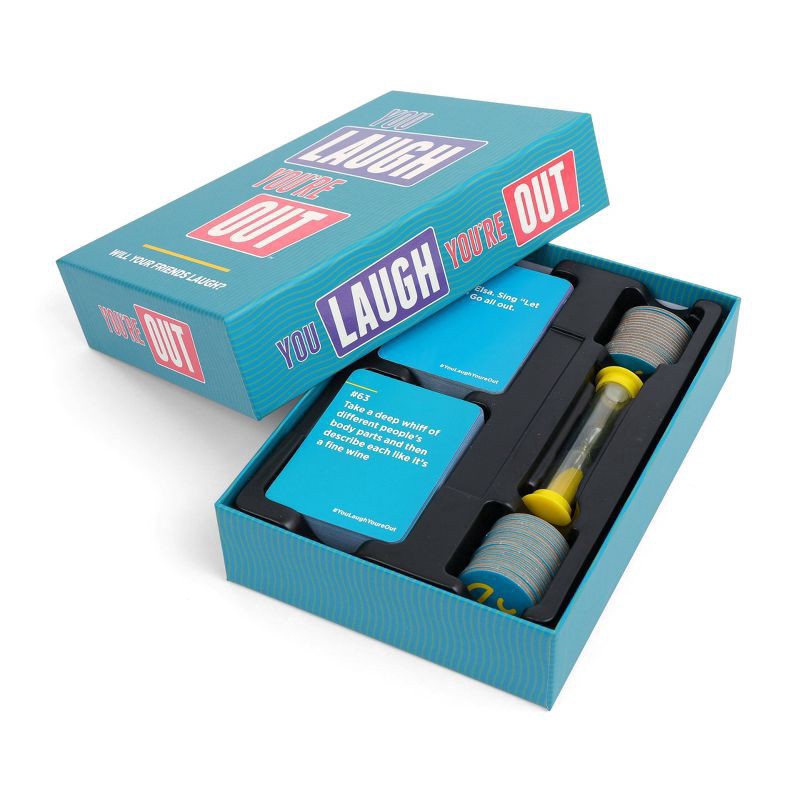 slide 2 of 5, DSS Games You Laugh You're Out Card Game, 1 ct