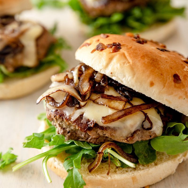 slide 5 of 6, Shady Brook Farms Savory Seasoned Turkey Burger Patties - 18.8oz/4ct, 18.8 oz, 4 ct