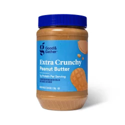 Extra Crunchy Peanut Butter 40oz - Good & Gather