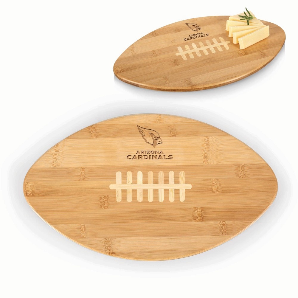 slide 2 of 3, NFL Arizona Cardinals Football Cutting Board, 1 ct