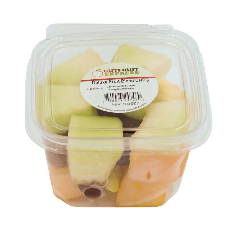 slide 1 of 4, Cut Fruit Express Deluxe Fruit Blend - 10oz, 10 oz
