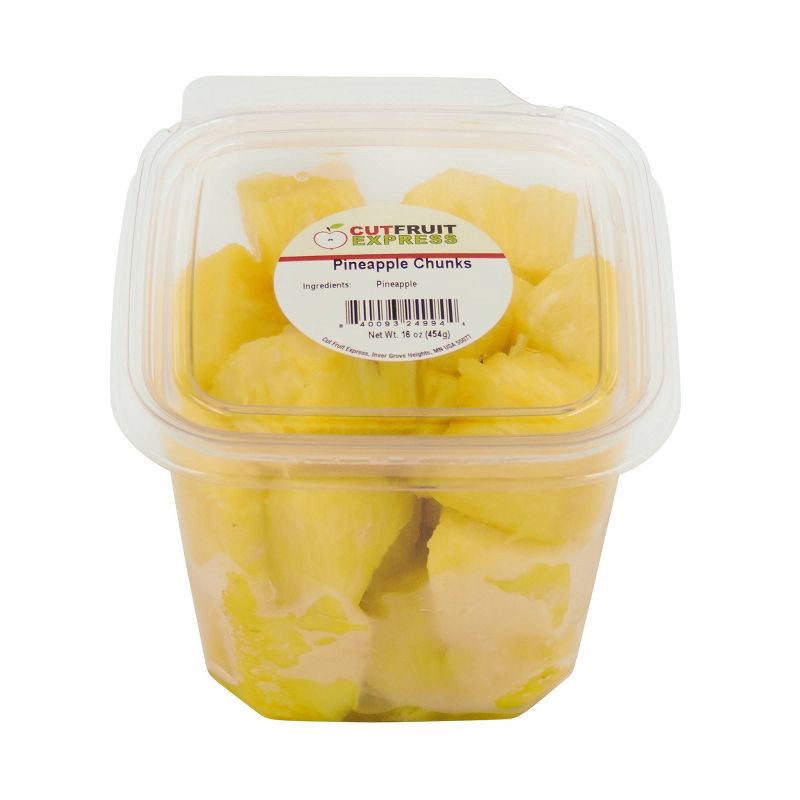 slide 4 of 7, Cut Fruit Express Pineapple Spears - 16oz, 16 oz