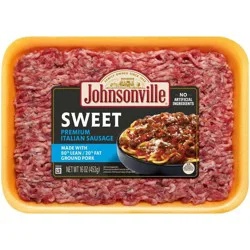Johnsonville Sweet Italian Ground Sausage - 16oz
