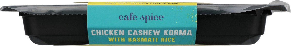 slide 5 of 14, Café Spice Chicken Cashew Korma with Basmati Rice Combo, 16 oz