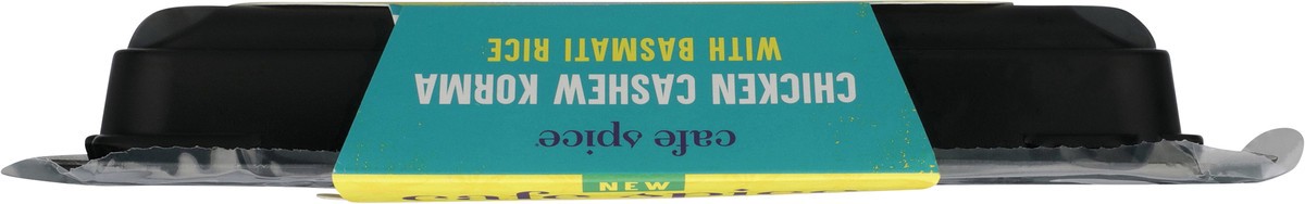 slide 12 of 14, Café Spice Chicken Cashew Korma with Basmati Rice Combo, 16 oz