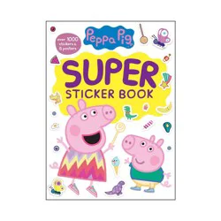 Random House Peppa Pig Super Sticker Book by Golden Books (Paperback)