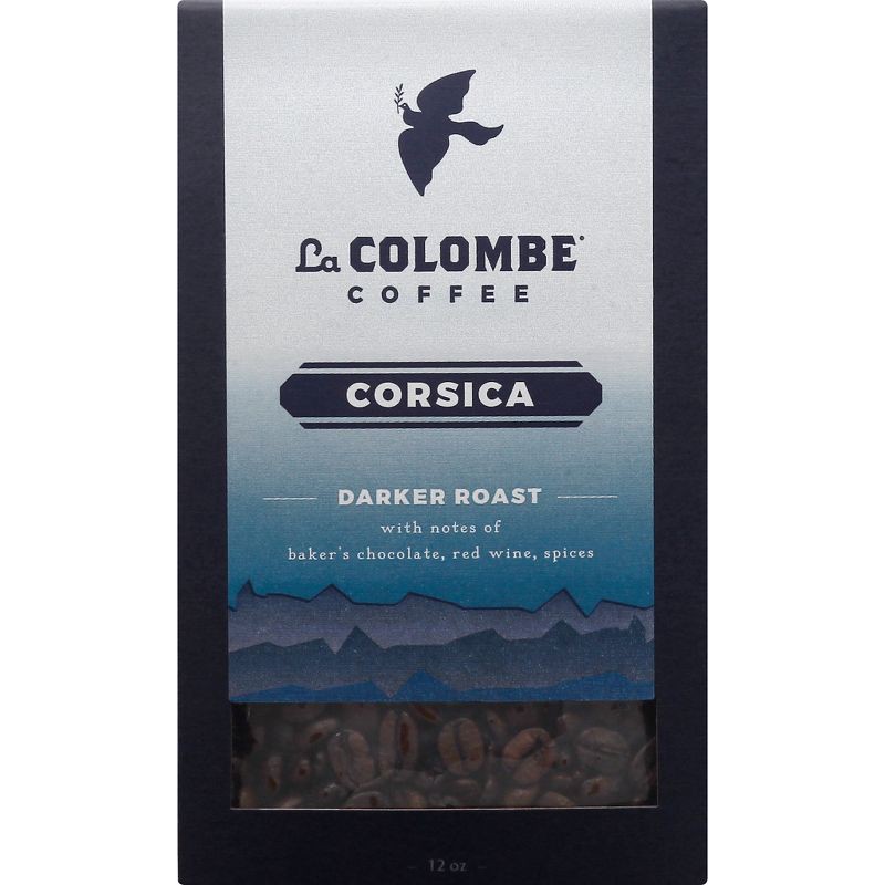 slide 1 of 3, La Colombe Corsica Whole Bean Dark Roast Coffee - 12oz, 12 oz