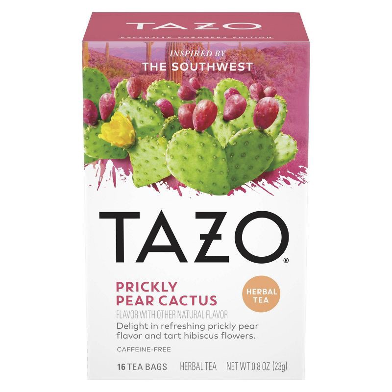 slide 2 of 6, Tazo Foragers Prickly Pear Tea - 16ct, 16 ct