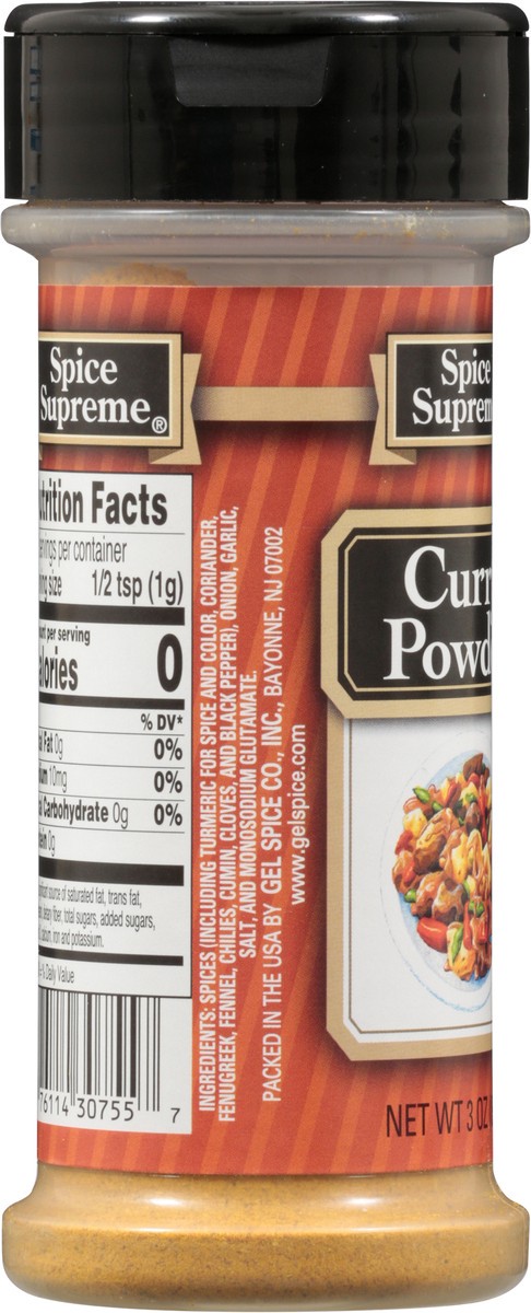 slide 13 of 13, Spice Supreme Curry Powder, 4 oz