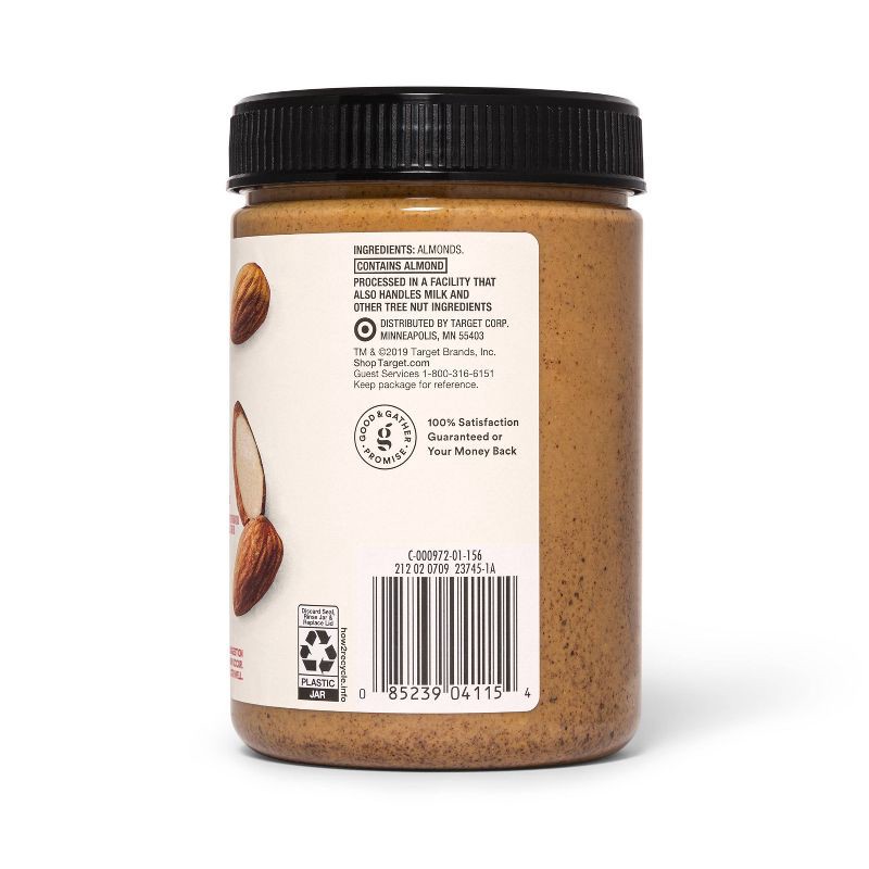 slide 2 of 3, Stir Creamy Almond Butter 28oz - Good & Gather™, 28 oz