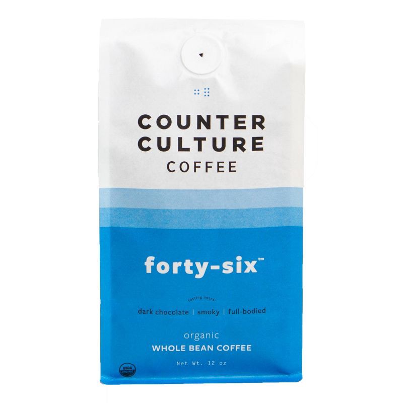 slide 1 of 7, Counter Culture Coffee Counter Culture Forty Six Dark Roast Whole Bean Coffee -12oz, 12 oz
