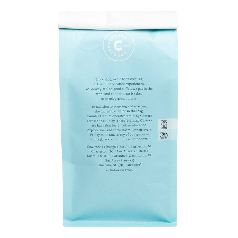 slide 4 of 7, Counter Culture Coffee Counter Culture Fast Forward Medium Roast Whole Bean Coffee - 12oz, 12 oz