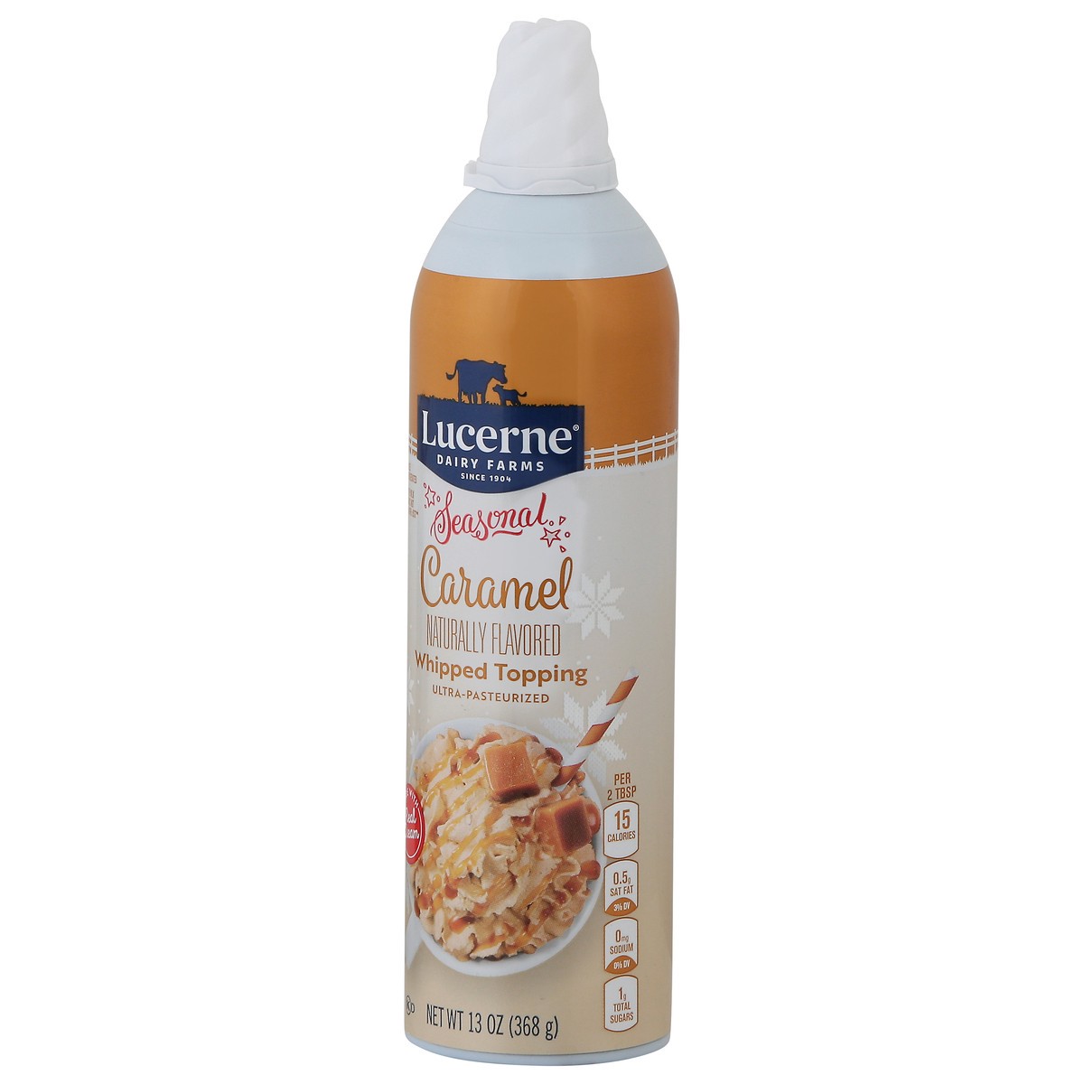 slide 3 of 4, Lucerne Whipped Topping Caramel Aero - 13 OZ, 13 oz