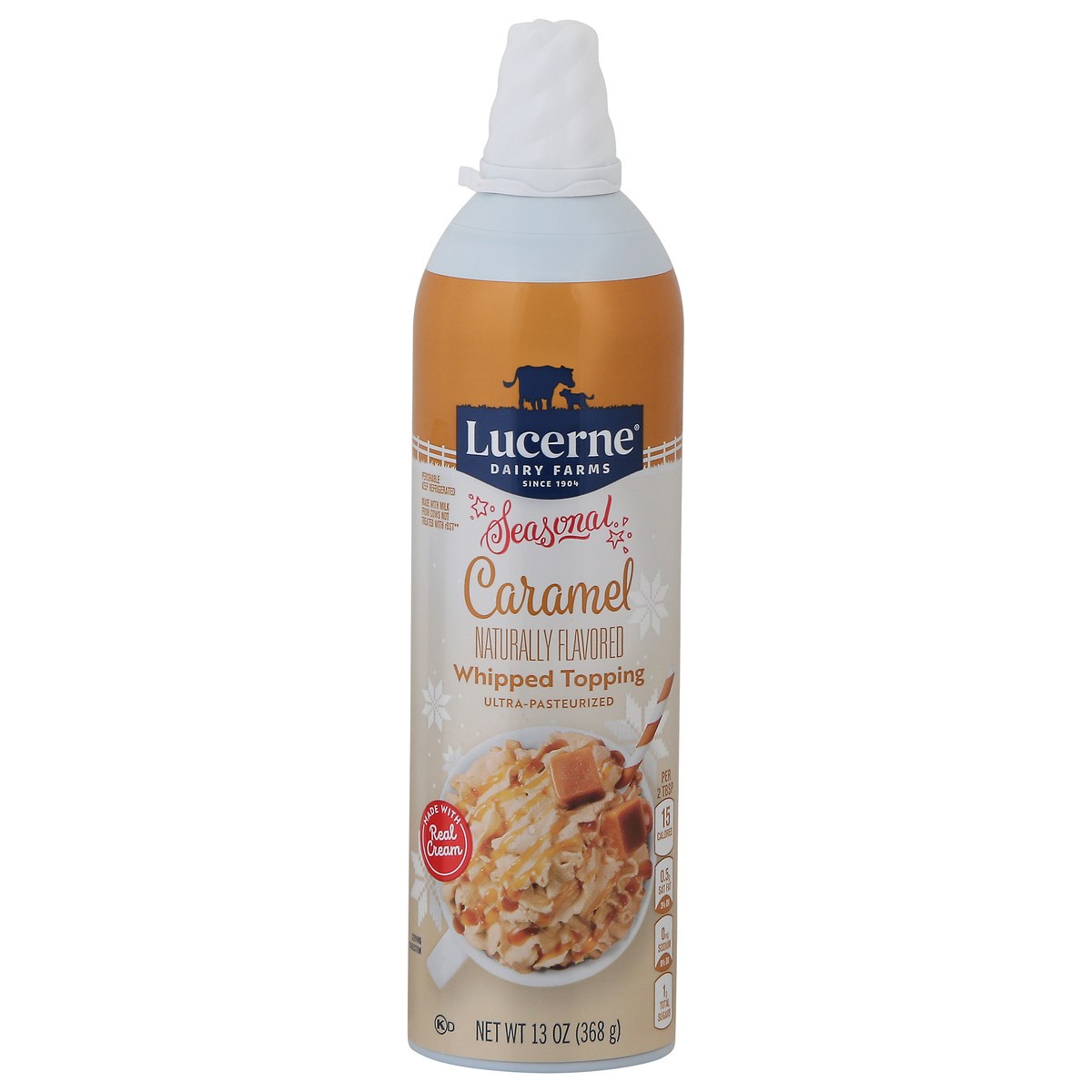 slide 1 of 4, Lucerne Whipped Topping Caramel Aero - 13 OZ, 13 oz