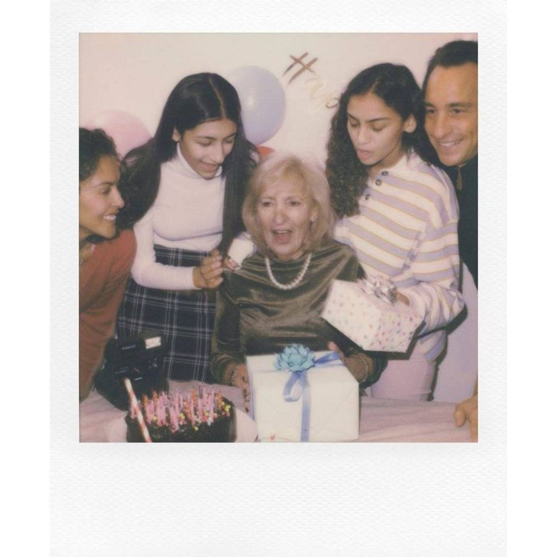 slide 5 of 6, Polaroid Color Film for 600 - Double Pack: Instant Camera Film, ISO 600, 16 Total Exposures, 1 ct