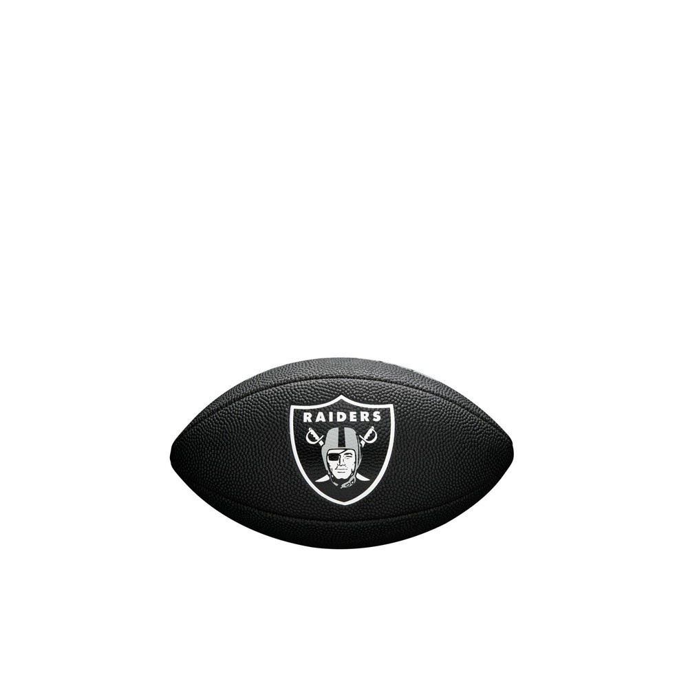 slide 3 of 3, NFL Oakland Raiders Mini Soft Touch Football, 1 ct