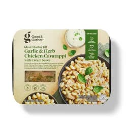 Garlic & Herb Chicken Cavatappi Meal Starter Kit - 23oz - Good & Gather