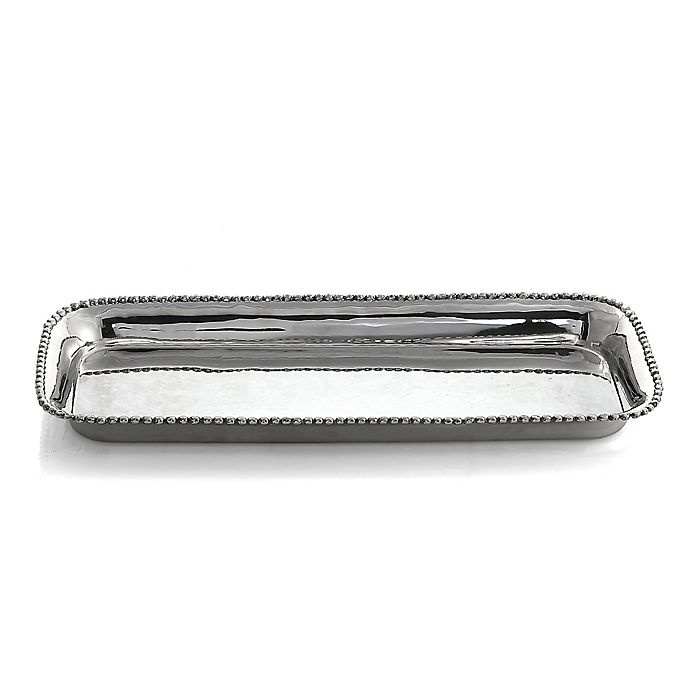 slide 1 of 1, Michael Aram Molten Rectangular Tray, 15.75 in