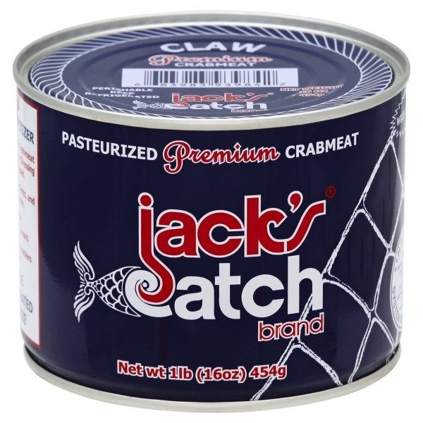 slide 1 of 1, Jack's Gourmet Jacks Catch Can Claw Meat, 16 oz
