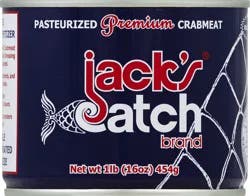 Jack's Gourmet Crabmeat 1 lb