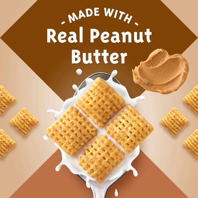 slide 2 of 8, Chex Peanut Butter Gluten-Free Breakfast Cereal - 12.2oz - General Mills, 12.2 oz
