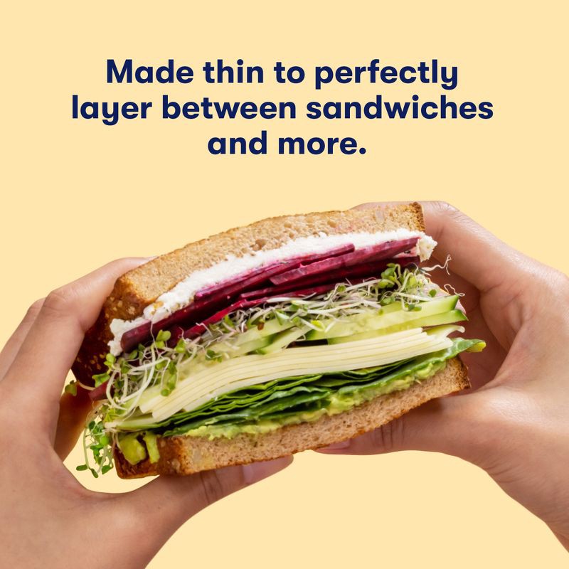 slide 4 of 7, Tillamook Medium White Cheddar Thin Cheese Slices - 8oz/16 slices, 8 oz