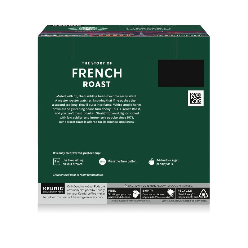 slide 7 of 7, Starbucks French Dark Roast Keurig K-Cup Coffee Pods - 44ct, 44 ct