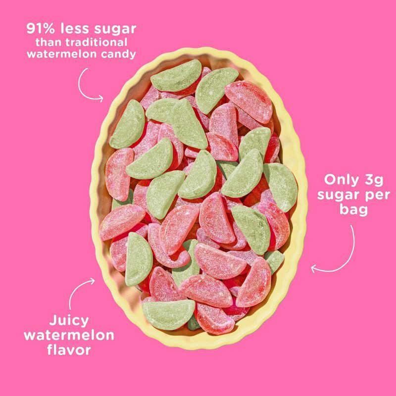 slide 6 of 7, SmartSweets Sourmelon Bites Sour Gummy Candy - 1.8oz, 1.8 oz