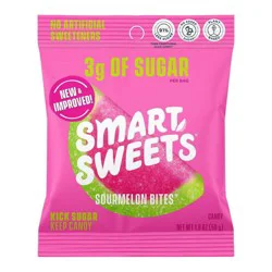 SmartSweets Sourmelon Bites Sour Gummy Candy - 1.8oz