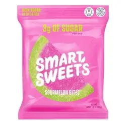 SmartSweets Sourmelon Bites Sour Gummy Candy - 1.8oz