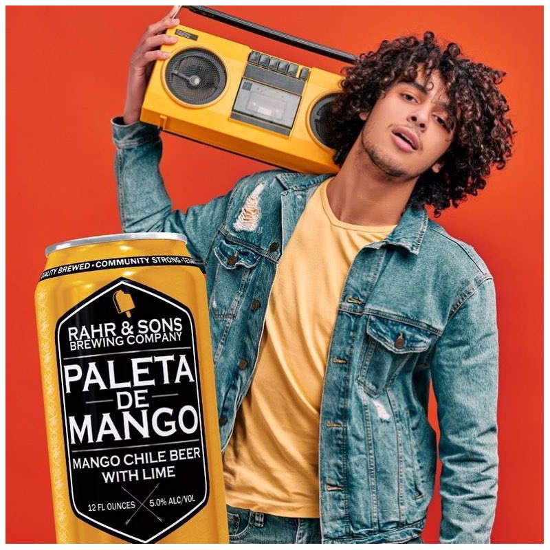 slide 4 of 4, Rahr & Sons Brewing Company Rahr & Sons Paleta de Mango Chile Beer - 6pk/12 fl oz Cans, 6 ct; 12 fl oz