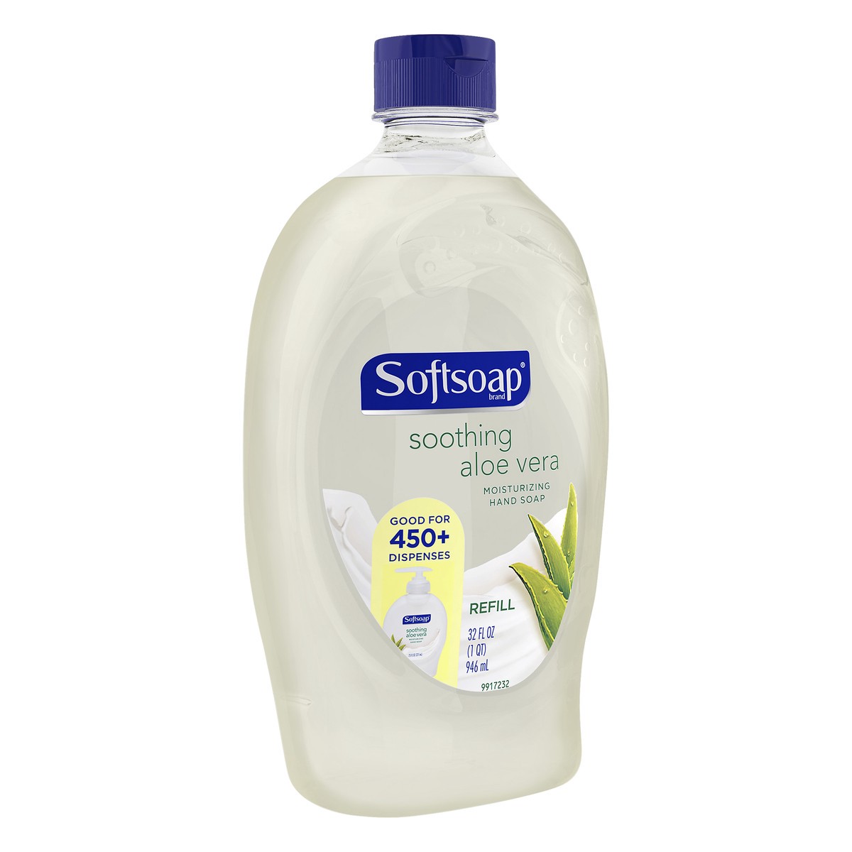 slide 4 of 4, Softsoap Hand Soap Aloe Vera Refill, 32 oz