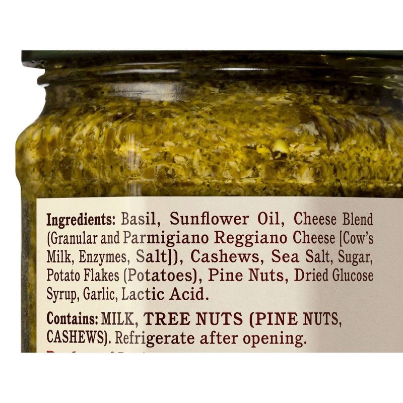 slide 4 of 5, Rao's Homemade Basil Pesto Sauce Premium Quality Flavorful Pasta Sauce and Spread - 6.7 oz, 6.7 oz