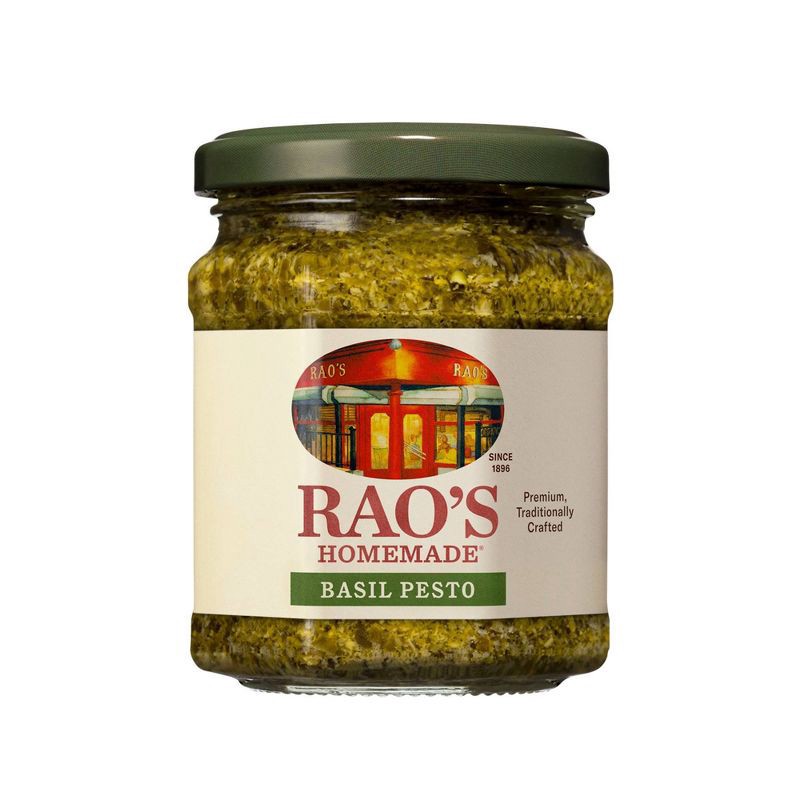 slide 1 of 5, Rao's Homemade Basil Pesto Sauce Premium Quality Flavorful Pasta Sauce and Spread - 6.7 oz, 6.7 oz