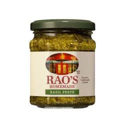Rao's Homemade Basil Pesto Sauce Premium Quality Flavorful Pasta Sauce and Spread - 6.7 oz