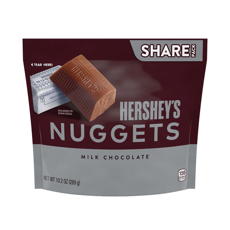 slide 2 of 8, Hershey's Nuggets Share Size Milk Chocolate Candy - 10.2oz, 10.2 oz